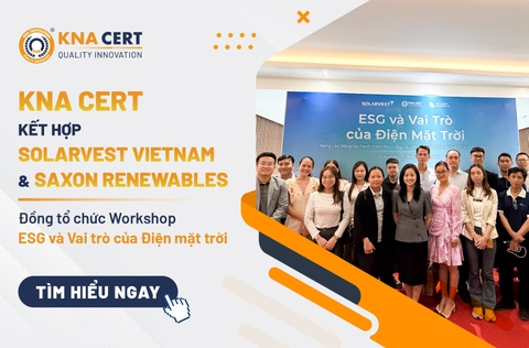 ISO ADMIN kết hợp Solarvest Vietnam và Saxon Renewables đồng tổ chức Workshop “ESG và Vai trò của Điện mặt trời”