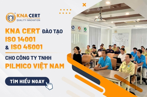 ISO ADMIN đào tạo ISO 14001 & ISO 45001 cho Công ty TNHH Pilmico Việt Nam
