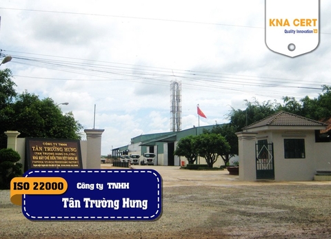 ISO ADMIN đánh giá HACCP & ISO 22000 & FSSC 22000 & ISO 9001 (Pre-audit) cho Công ty TNHH Tân Trường Hưng