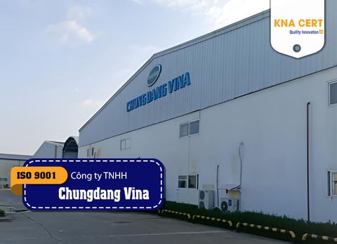ISO ADMIN chứng nhận ISO 9001, ISO 14001 & Pre-audit ISO 45001, SA8000 cho Công ty TNHH ChungDang ViNa