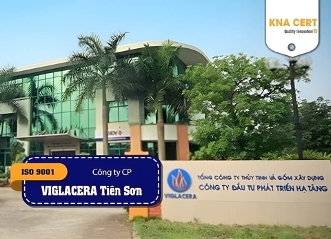 ISO ADMIN đào tạo nhận thức và đánh giá nội bộ ISO 9001 & ISO 14001 cho Chi nhánh Công ty Cổ phần VIGLACERA Tiên Sơn