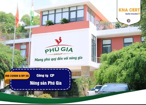 ISO ADMIN Pre-audit ISO 22000 & Đào tạo 5S cho Công ty CP Nông sản Phú Gia