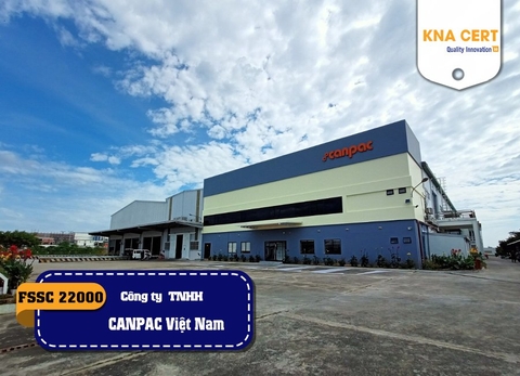 ISO ADMIN đánh giá FSSC 22000 (Pre-audit) cho Công ty TNHH CANPAC Việt Nam