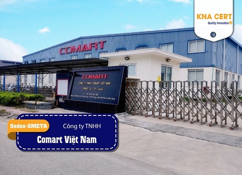 ISO ADMIN đánh giá Sedex-SMETA 2 Pillar (Pre-audit) cho Công ty TNHH Comart Việt Nam