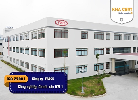 ISO ADMIN đánh giá ISO 27001 cho Công ty TNHH Công nghiệp Chính xác Việt Nam 1