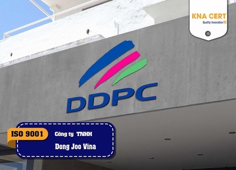 ISO ADMIN chứng nhận ISO 9001 và ISO 14001 & Pre-audit FSSC 22000 & Đào tạo 7QC cho Công ty TNHH Dong Joo Vina
