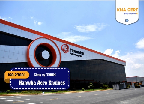 ISO ADMIN đánh giá ISO 27001 cho Công ty TNHH Hanwha Aero Engines