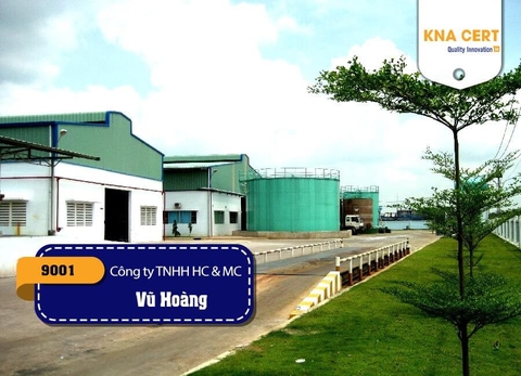 ISO ADMIN cấp chứng chỉ ISO 9001 & ISO 14001 cho Công ty TNHH Hoá chất & Môi trường Vũ Hoàng