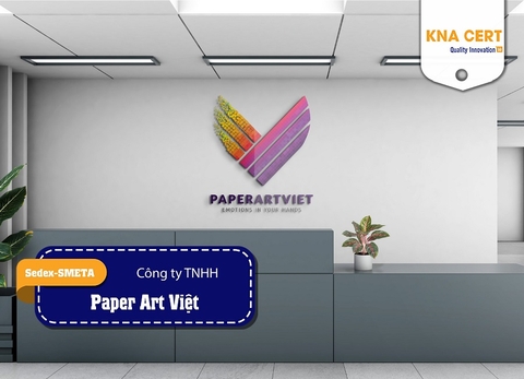ISO ADMIN đánh giá Sedex-SMETA 4 Pillar (Pre-audit) cho Công ty TNHH Paper Art Việt
