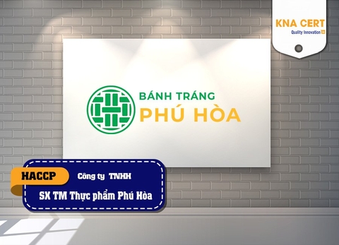 ISO ADMIN đánh giá HACCP cho Công ty TNHH SX TM Thực phẩm Phú Hòa