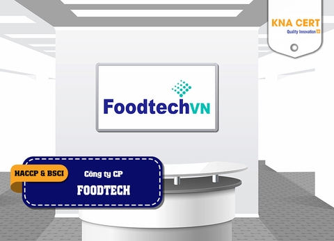 ISO ADMIN đánh giá HACCP và BSCI (Pre-audit) cho Công ty CP FOODTECH