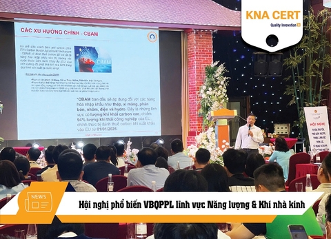 ISO ADMIN tham gia Hội nghị phổ biến VBQPPL lĩnh vực Năng lượng & Khí nhà kính ngành Công Thương năm 2024