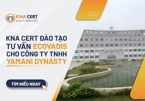 ISO ADMIN đào tạo-tư vấn EcoVadis cho Công ty TNHH Yamani Dynasty 