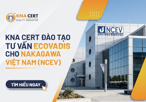ISO ADMIN đào tạo-tư vấn EcoVadis cho Nakagawa Việt Nam (NCEV) 